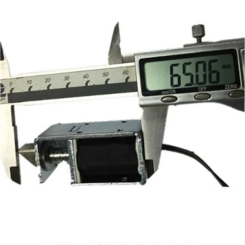 1pc Long-time electromagnet HIO-0837L-24V141 cabinet lock iron cabinet lock game machine coin change cabinet lock