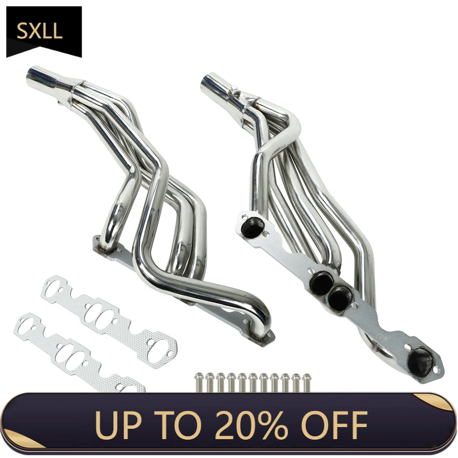 

SXLL 5.7L LT1 V8 Stainless Steel Header Manifold/Exhaust EH28954 High Quality Exhaust Pipe Stainless Steel