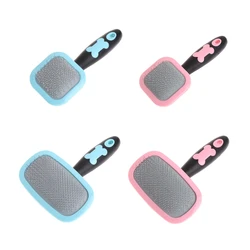 Cat Brush Self Cleaning Slicker Dog Brush Removes Loose Hair Mats Tangles Comb Soft Dog Puppy Pet Grooming Tool Cat Accessories