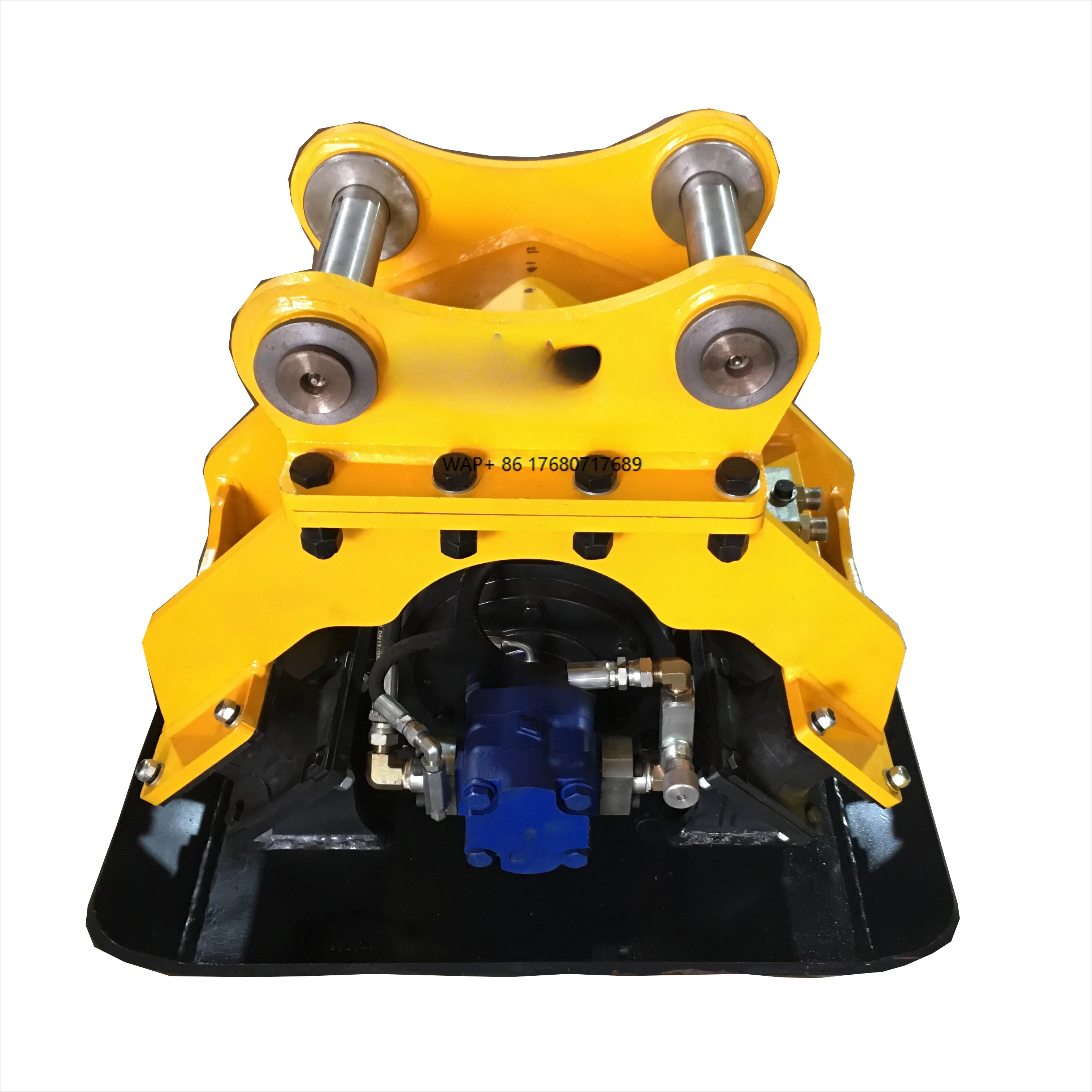 Hydraulic Vibratory Concrete Vibrator Mini Stone Vibrating Plate Compactor Excavator Hydraulic Compactor