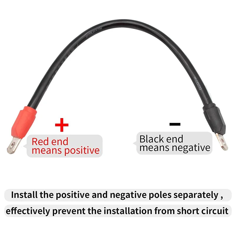 

Efficient 7 PCS Set Golf Cart Heavy Duty Battery Cable 4 Gauge Black & Red Automotive Supplies For Club Car DS & Precedent 1994-