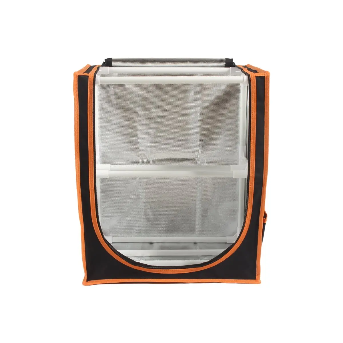Eco-friendly 3D Printer Filament Storage Box - Dual Tier Rack, Holds 12 Rolls 1KG, with Fabric Cover for Home, Workshop & Studio