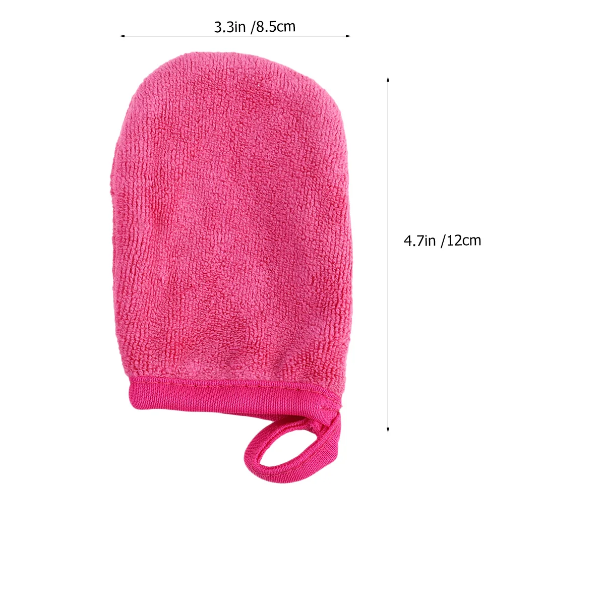 

3 Pcs Makeup Remover Gloves Powder Puff Facial Cleansing Soft Reusable Women Pads Long Lasting Easy Practical