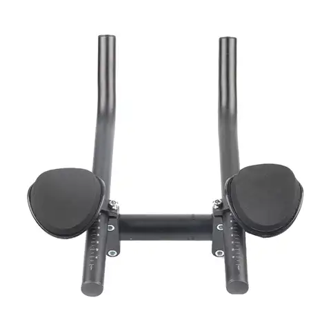 Bike Arm Rest Bar MTB Bicycle Cycling Handlebar Aero Bar 22.2-31.8mm Clamps Detachable Component