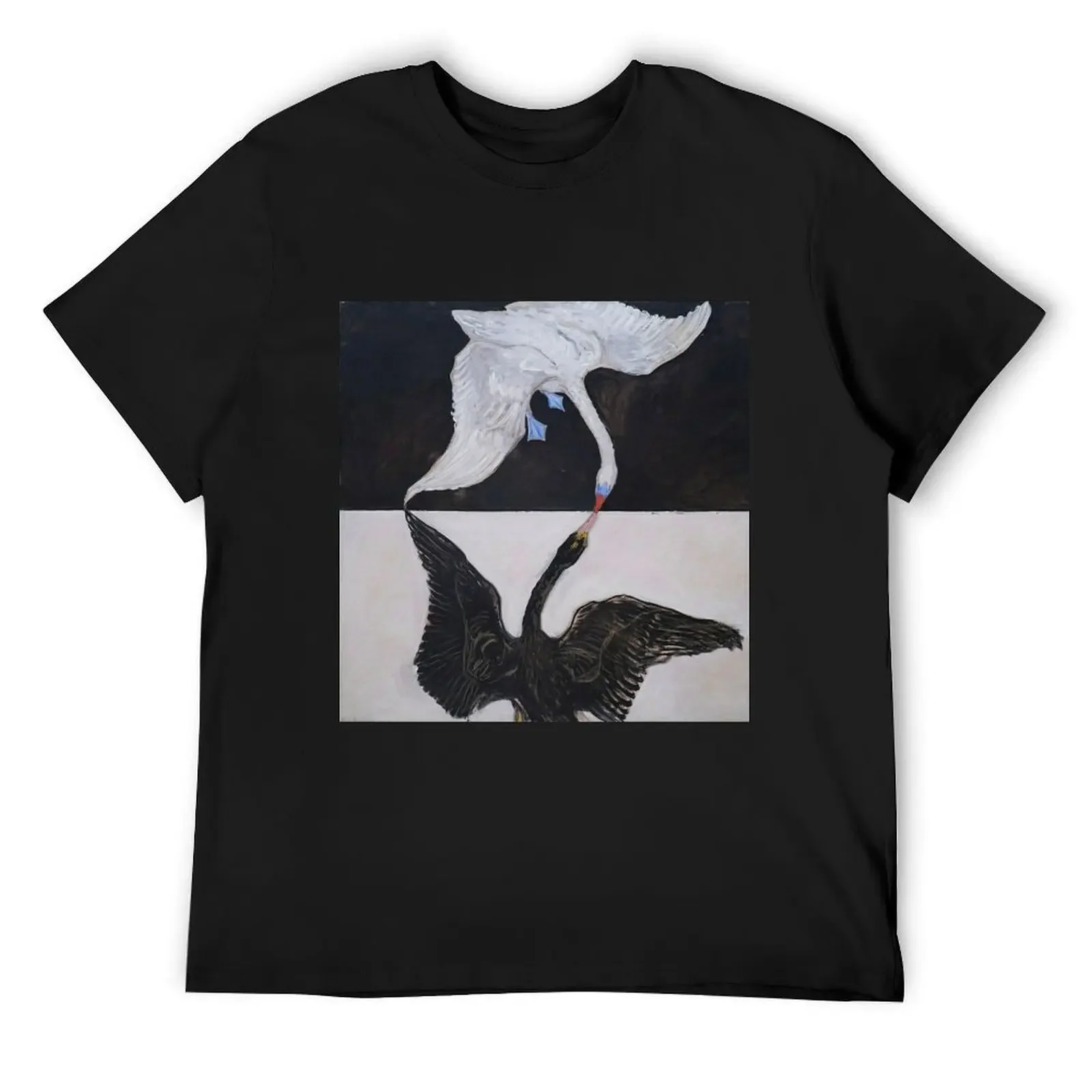 Hilma af Klint The Swan, No.1, Group IX-SUW T-Shirt vintage graphic tee anime figures men clothes