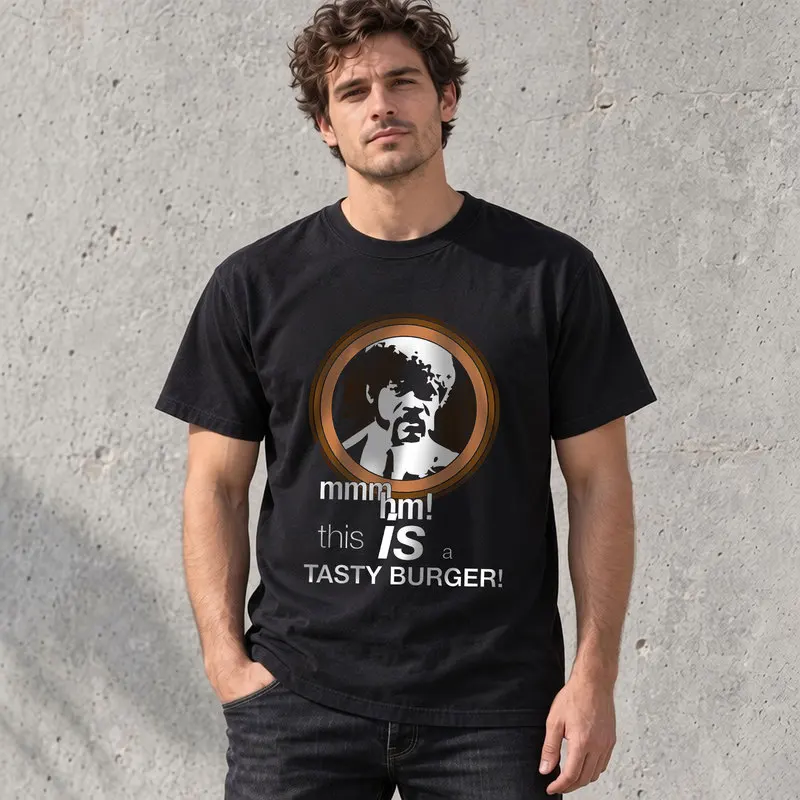 Pulp Fiction Movie Graphic T Shirt, Vintage 90s Retro Film Print Tee, Quentin Tarantino Classic Cinema Unisex Short Sleeve Shirt