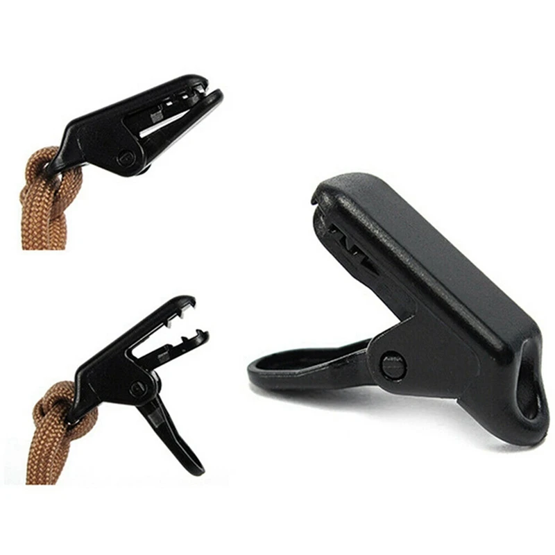 Reinforced Multifunctional Rope Buckle Outdoor Tent Canopy Clip Reinforced Wind-Proof Waterproof Tent Fixing Clip