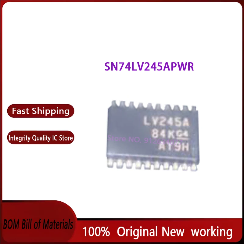 20PCS~500PCS/LOT SN74LV245APWR LV245A TSSOP20 New original