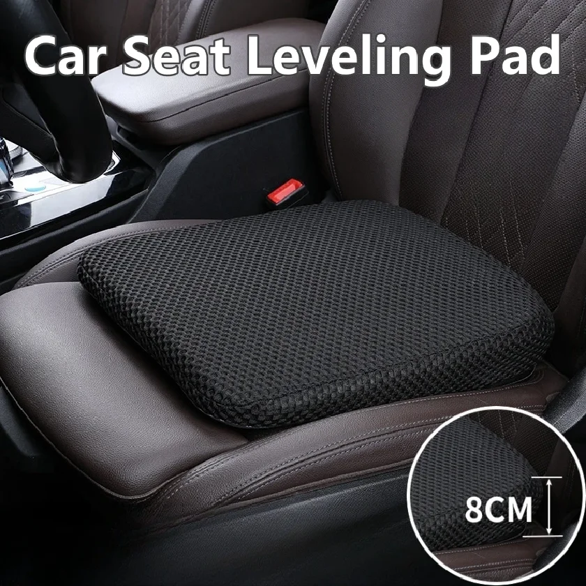 

Car Booster Seat Cushion Heightening Height Boost Mat Breathable Portable Car Wedge Seat Pad Fatigue Relief Suitable For Cars