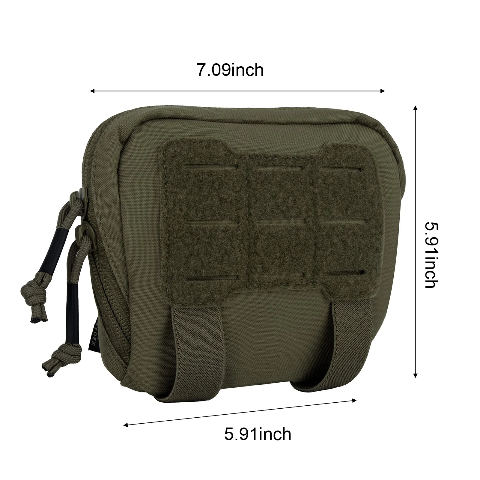 KRYDEX Tactical ARC Admin Pouch Low Profile Outdoor Organizer Carrier Pouch 9mm Mag Tool Bag Pack Hunting Gear
