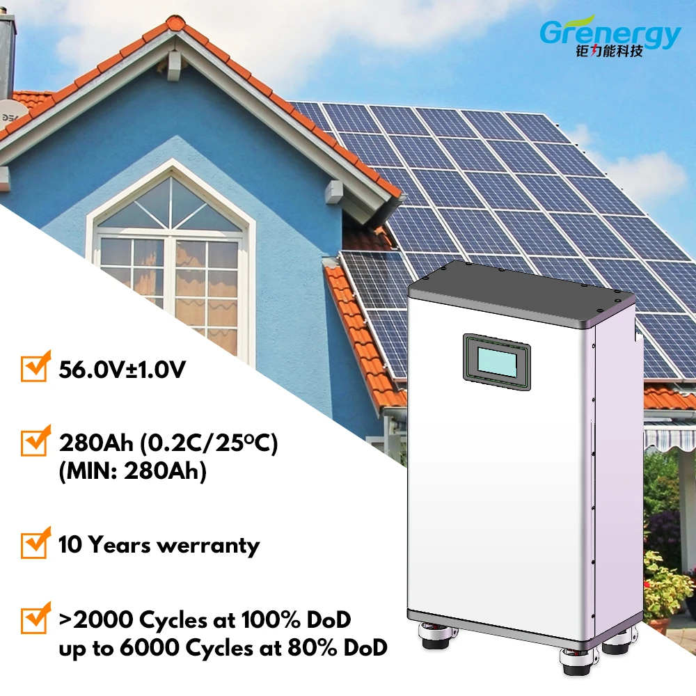 Latest mobile home energy storage use the solar panel battery lifepo4 48v lifepo4 battery