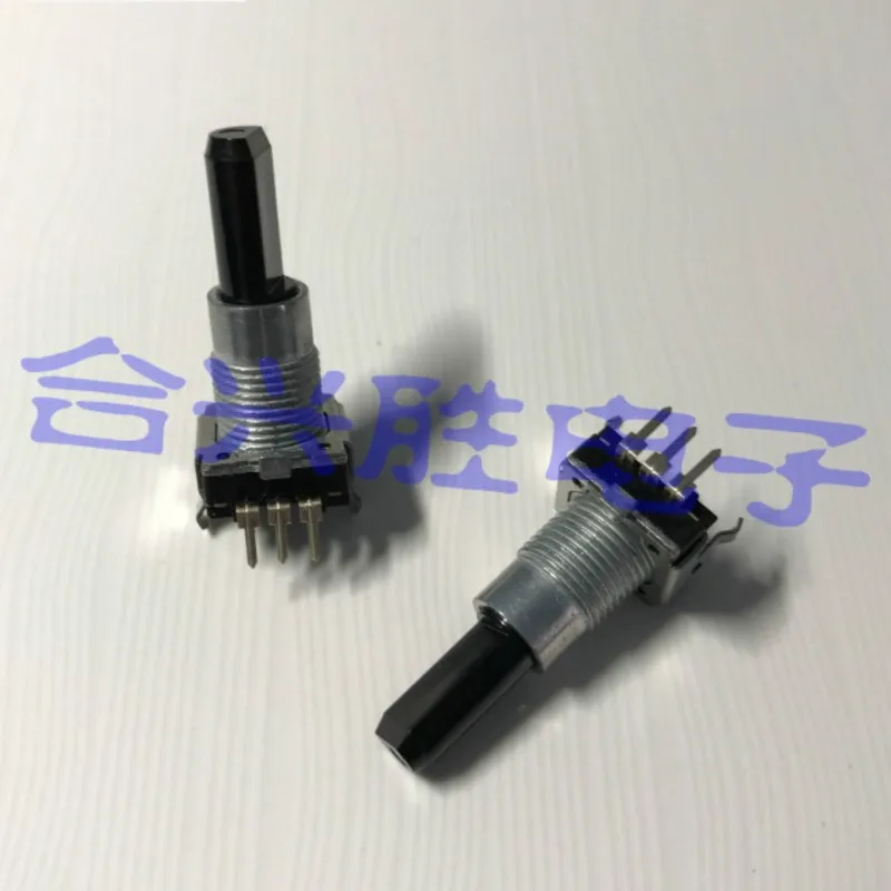 1Pcs EC12 Type Encoder Damping Feel No Positioning 24 Pulse Power Amplifier Volume Potentiometer
