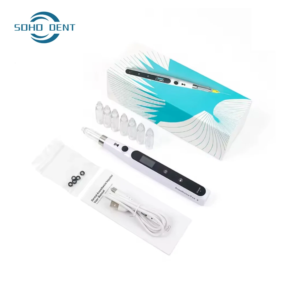 Dental Painless Local Anesthesia Injector with Operatable Lcd Display Dental Clinical Veterinary Equipment