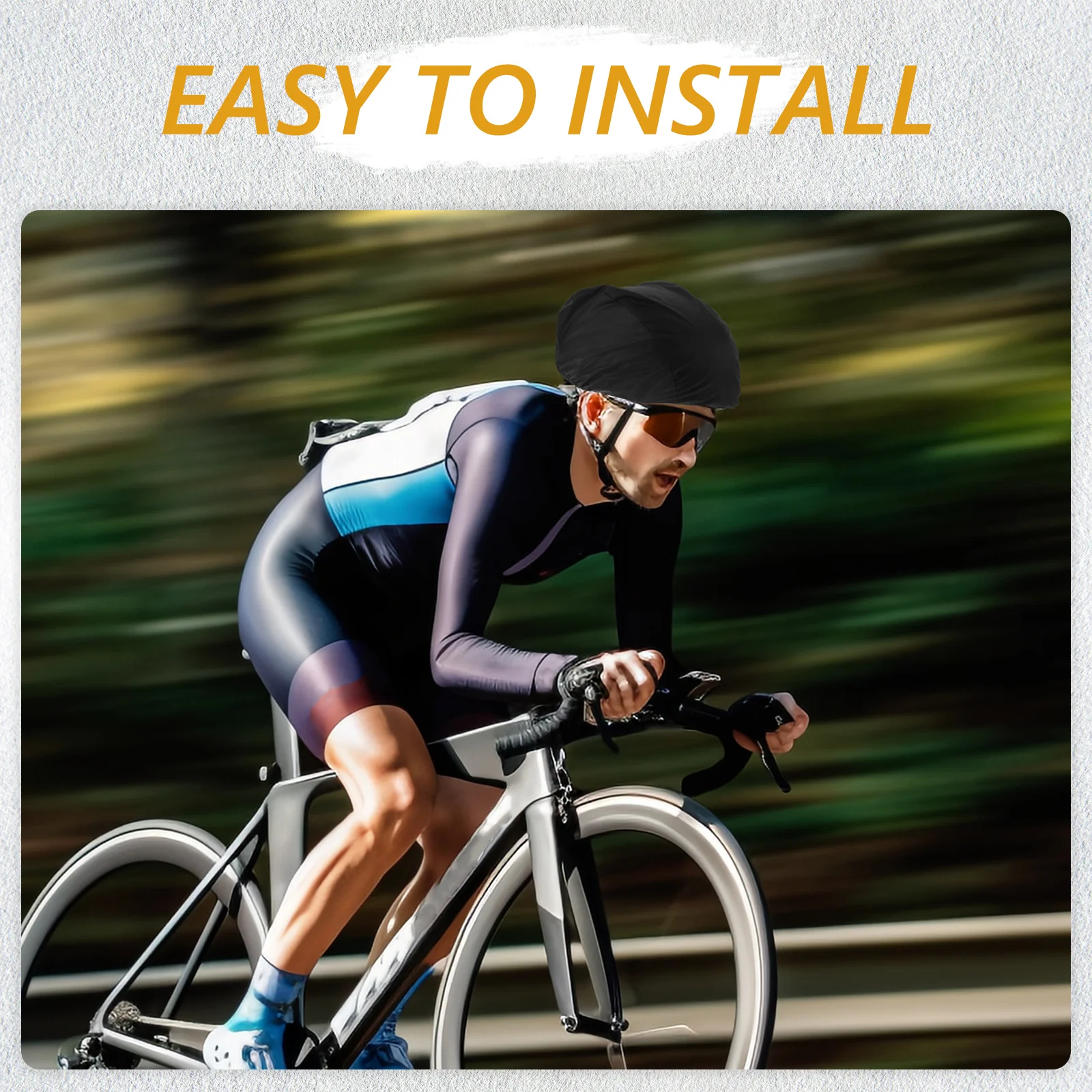 Housse de protection pour cyclisme, manchon en Polyester réutilisable, réfléchissant, accessoires de Sports de plein air, longue durée et Durable