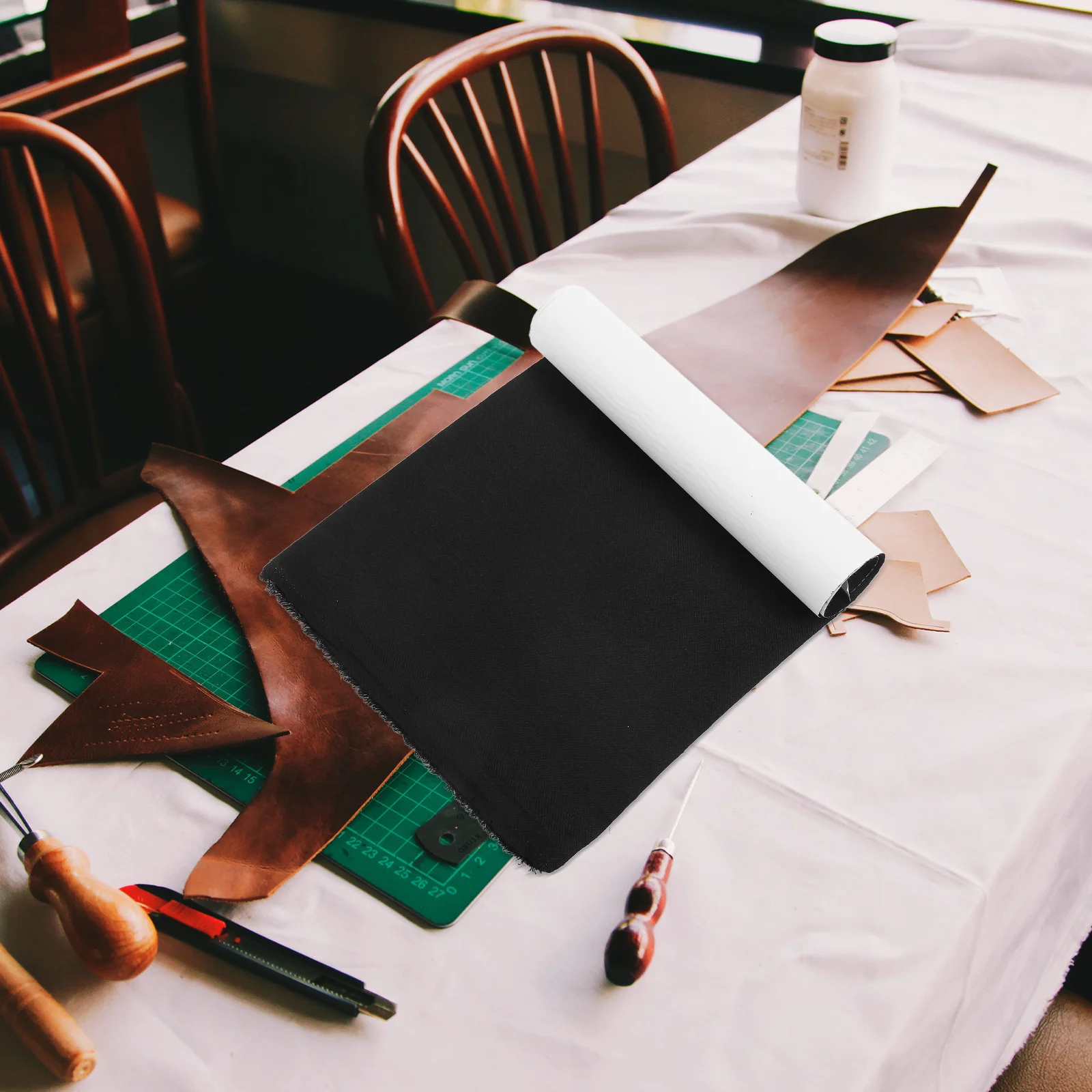 غطاء كتاب ذاتي اللصق سطح نسيج الكتان لتقوم بها بنفسك سكرابوكينغ كتاب القماش لتجليد ألبوم يغطي الغبار سترة تجليد الكتب