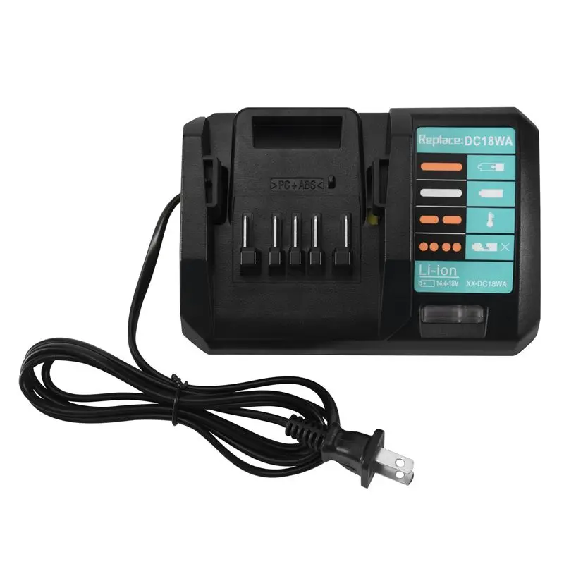 

A75Q-14.4V-18V DC18WA для Maktec DC18SG DC1851 BL1813G BL1415G BL1815G BL1413G UH522D UM167D UR180D - вилка стандарта США