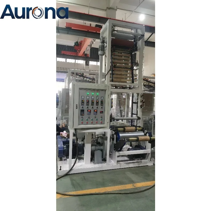 【Industrial】Small Mini PE LLDPE Film Extrusion Machine Film Blowing Extruder Machine for HDPE LDPE Packaging Line