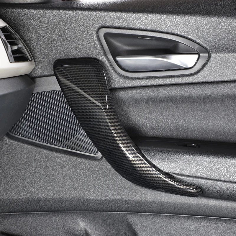 ABS Carbon Fiber For BMW 1 2 Series F20 F21 F22 F23 2012-2018  Car Center Control gear sticker  interior Decoration accessories view 5