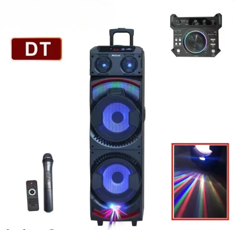 

Active Rechargeable Speaker UF-1032-DT With Wireless Microphone