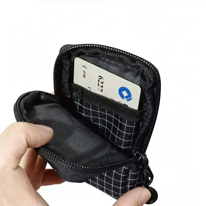 Mini EDC Pouch Storage Pocket Wallet Dyneema/X-Pac Coin Purse Utility EDC Pouch Organizer for Cards Keys Coins & Essentials