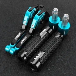 For CFMOTO CF MOTO 300NK NK300 300 NK 300 ABS 2017- 2019 2020 2021 2022 2023 2024 2025 Brake Clutch Levers Handle Bar Grips Ends