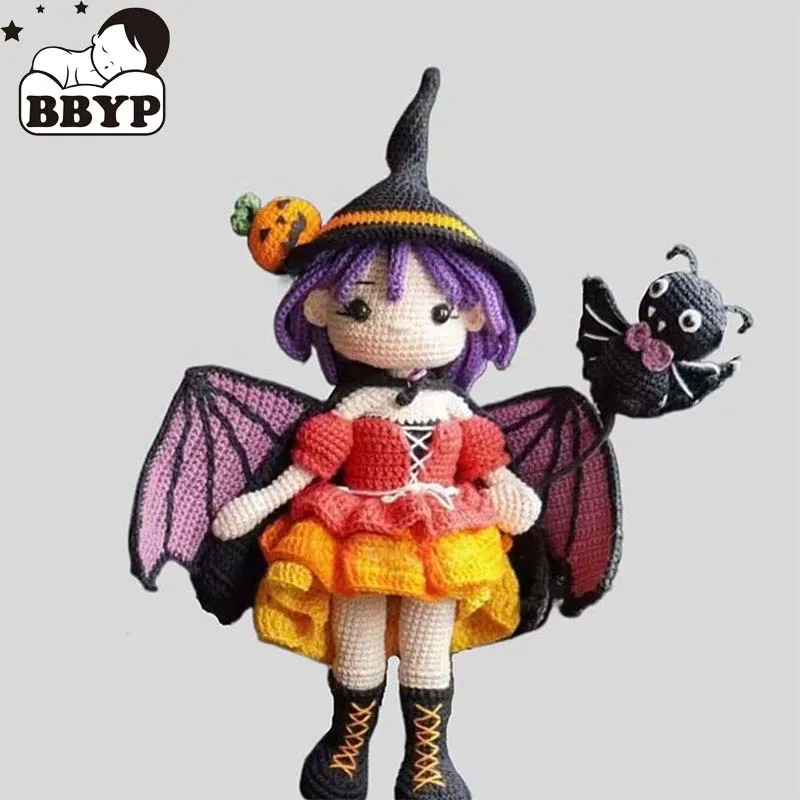 

Handmade Knitting Doll Crochet Mojana doll Crochet Dolls For Home Accessories Pattern Craft Toy Ornaments