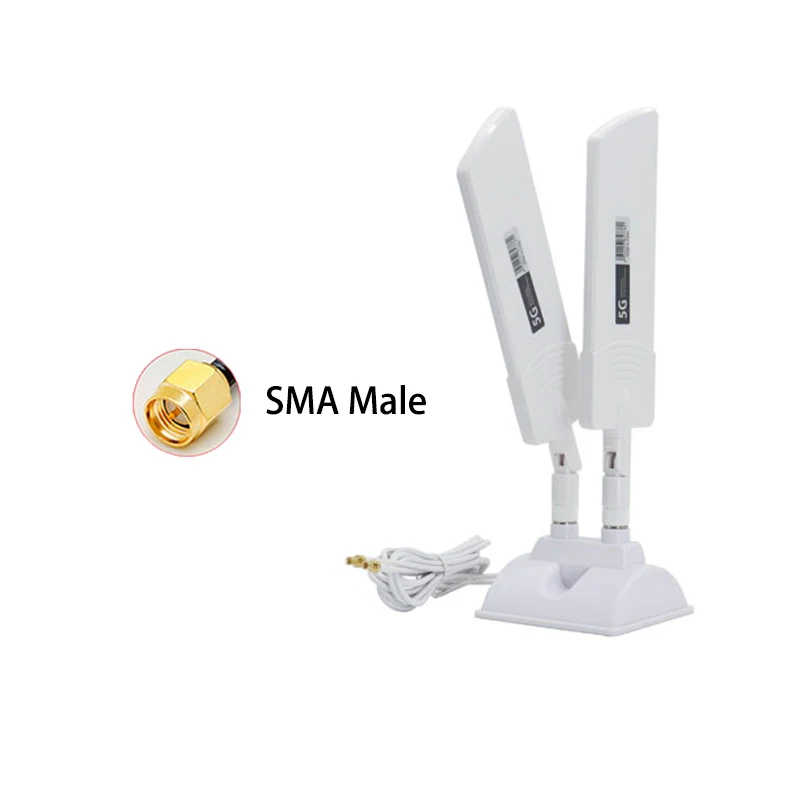 5G WiFi Dual Band Antenna 42dBi High Gain Signal Booster Amplifier Long Range Cellular Network Coverage for CPE PRO Router TS9