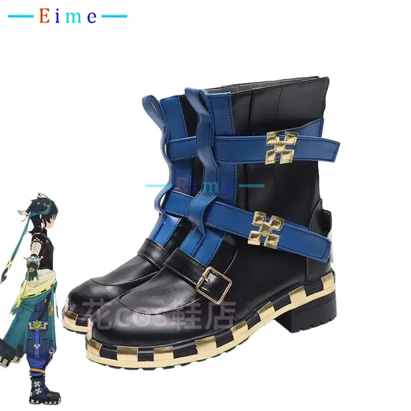 

Kinich Обувь для косплея Игра Genshin Impact Сапоги для косплея Хэллоуин Карнавальный реквизит Аксессуары на заказ