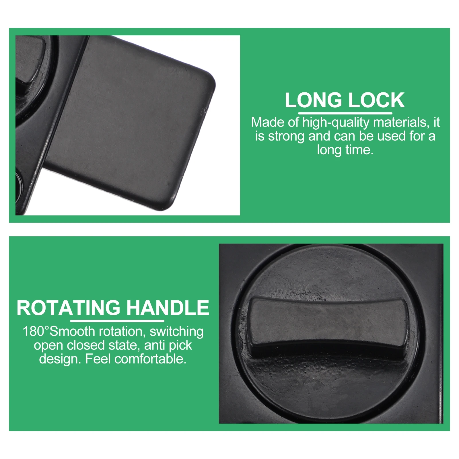 

Thickened Zinc Alloy Door Latch Sturdy Sliding Bolt Lock Gate Safety Heavy Duty Window Latch Slide Furniture Lock Door Accessory