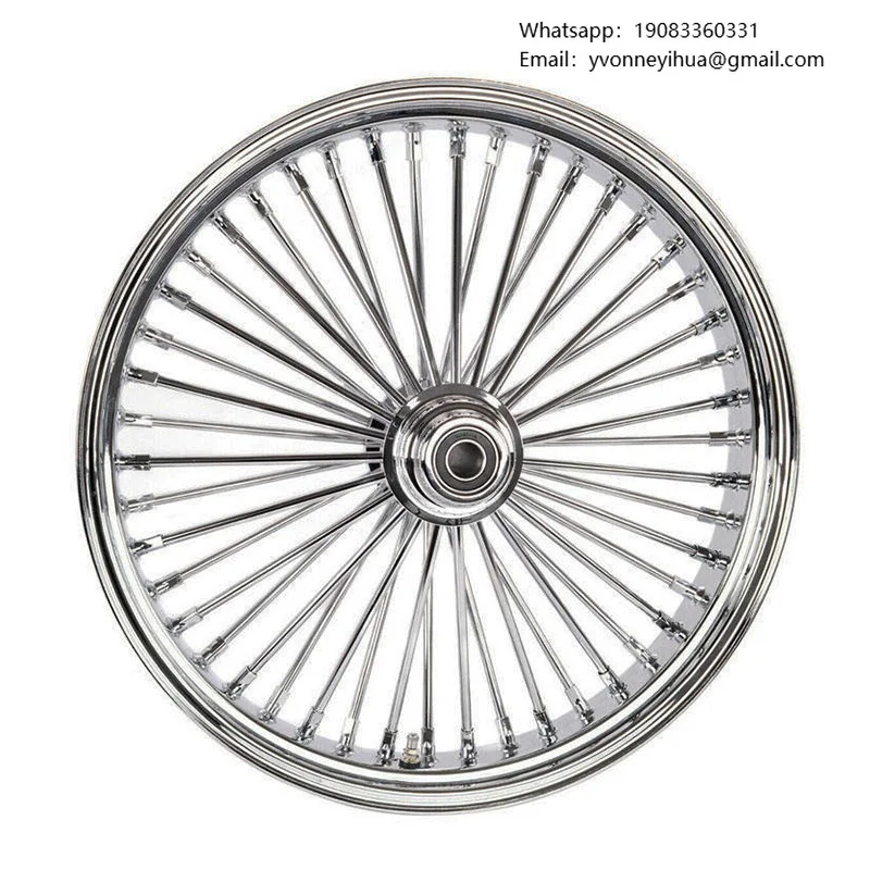 Custom Motorcycle Rims 17 18 19 21 23 26 Inch 3 3.5 3.75 4 5.5 Fat Spokes Forged Wheels Wholesale