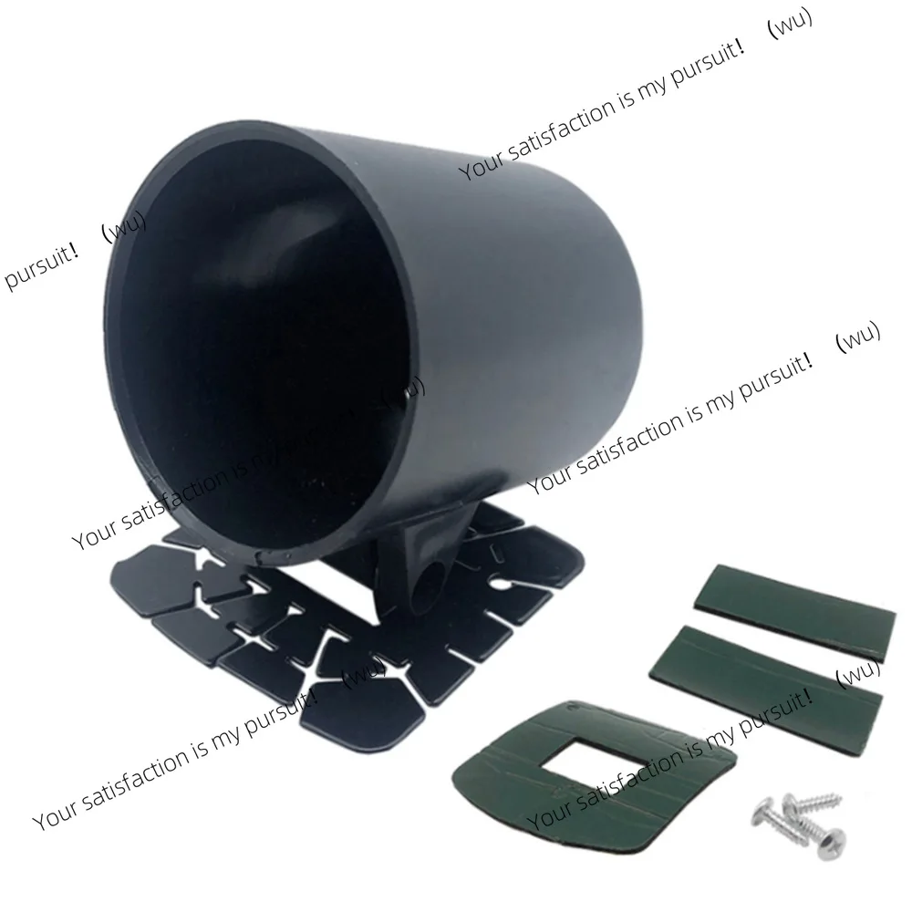 2-Inch 52mm automotive instrument cup, modified instrument bracket, instrument cover placed horizontally