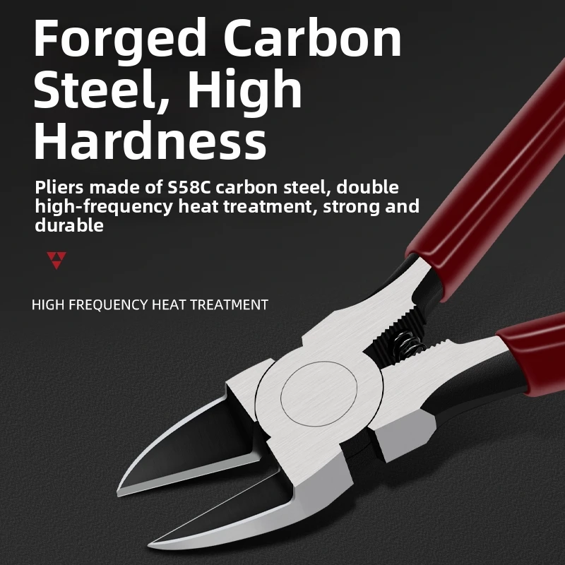 Industrial Grade MTC Small Oblique Nose Diagonal Cutter Japanese Electronic Pliers For Model Building Precision Trimming Wire