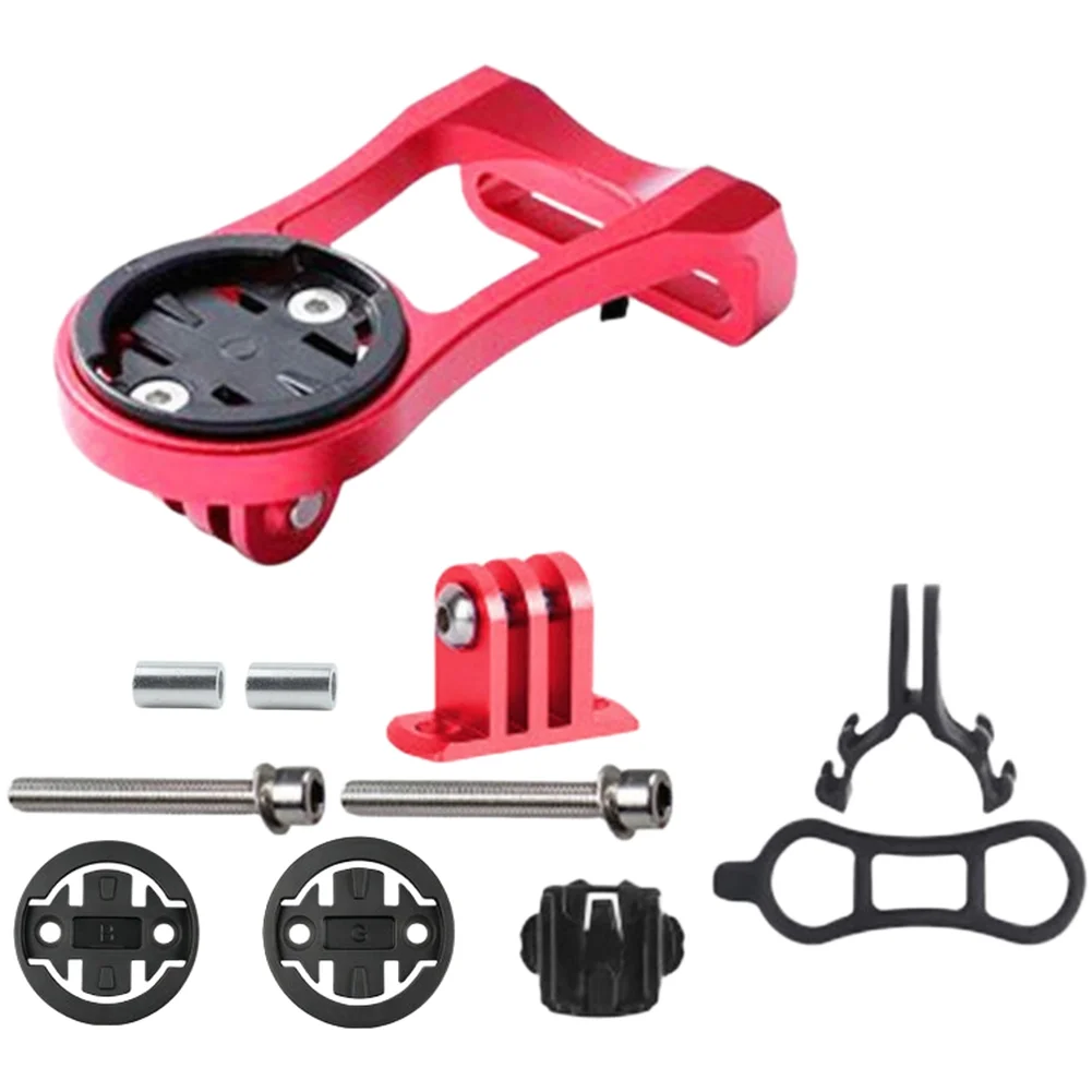 Aluminum Alloy Bicycle Mount for Bike Computer For Road Mountain Bike with 4.8cm Handlebar Fit Action Camera Support