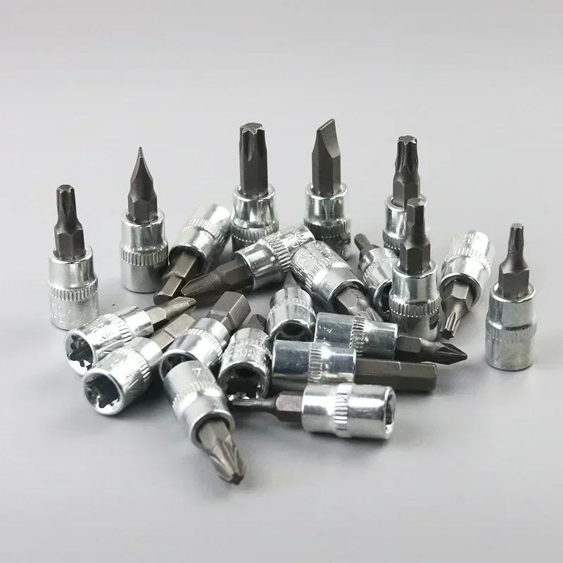 46-teiliger Schraubenschlüssel-Werkzeugsatz für Autoreparatur, 1/4-Zoll-Antrieb, Steckschlüsselsatz, Hardware-Werkzeuge, Steckschlüsselsatz, Amagi – Detail 13