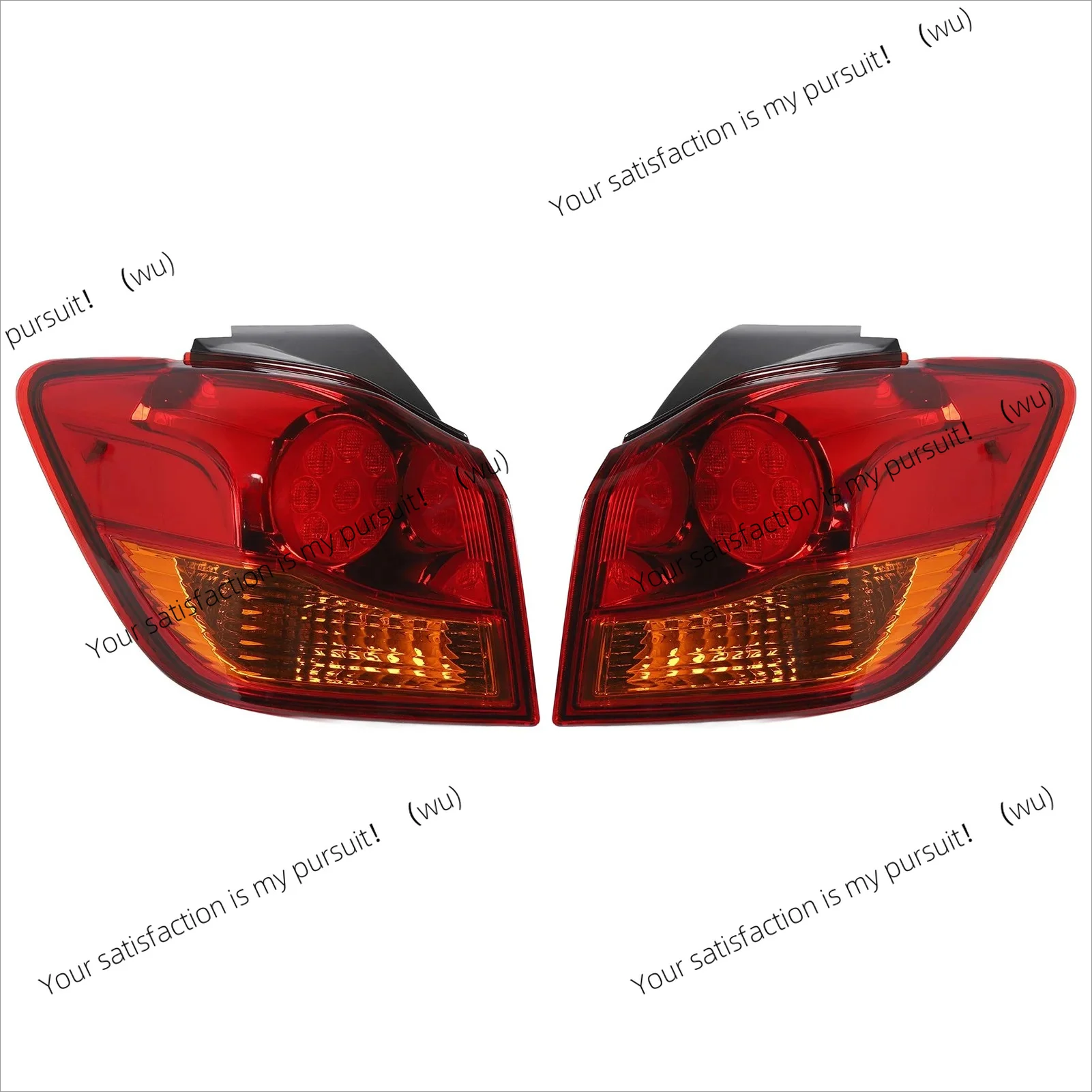 For Mitsubishi Outlander Sport ASX 2011 to 2019 Outer Tail Light Waterproof Red Housing Tail Lamp Assembly Replacement