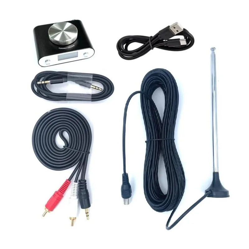 Stereo Broadcast Radio Receiver - High Sensitivity Accuracy HIFI-Grade Digital FM Tuner