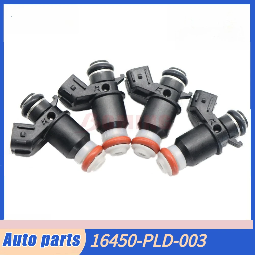 

Новые топливные форсунки 16450-PLD-003, 4 шт., подходят для Honda Civic Acura EL 1.7L 2001-2005 гг.