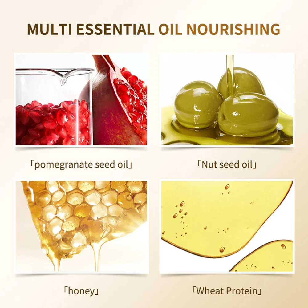 Hot Sales Hair Care Serie Shampoo Hair Mask Hair Oil Moisturizing Smoothing Softing Shiny Improving Frizz Gift/valentine Gift