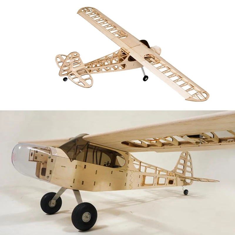 Wood RC Airplane 1.2M 30E 4CH Remote Control Aircraft KIT/PNP Version DIY Flying Model Wood