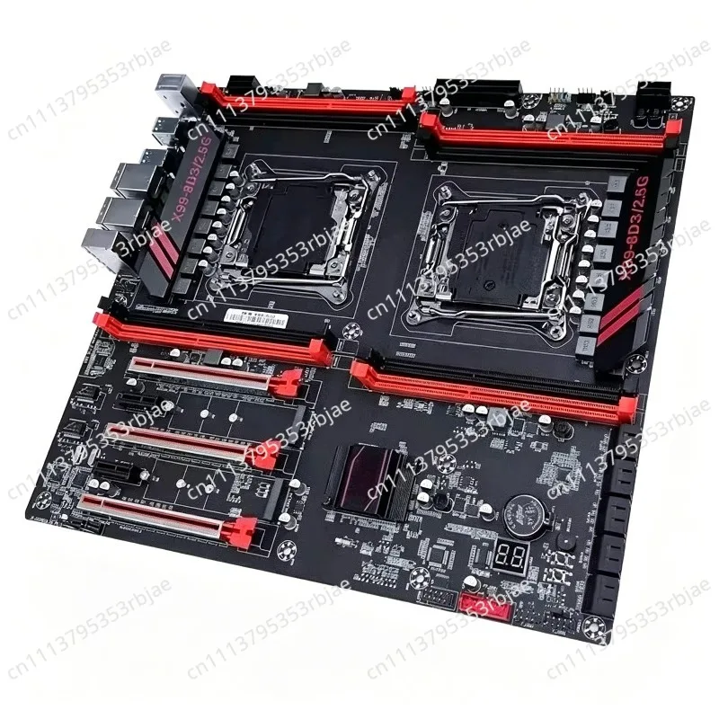 For Dual-CPU Workstations: X99 LGA 2011-3 Motherboard - Supports E5 V3/V4, 8-Channel DDR4, Dual 2.5G LAN (X99-8D4)