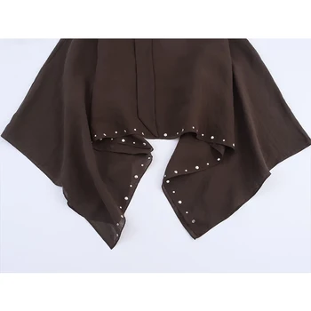 Women's Loose Cropped Cloak Jackets for Women 2026 Summer Rivet Scarf New In Cape Coats And Jackets Holiday Casual Poncho 6 Women's Loose Cropped Cloak Jackets for Women 2026 Summer Rivet Scarf New In Cape Coats And Jackets Holiday Casual Poncho 6