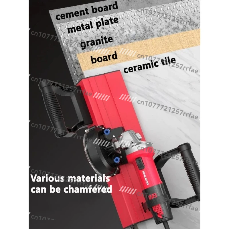 9606 Angle Grinder Tile Chamfering Machine Woodworking Tile Chamfering Machine Portable 45 Degree Tile Angle Grinder