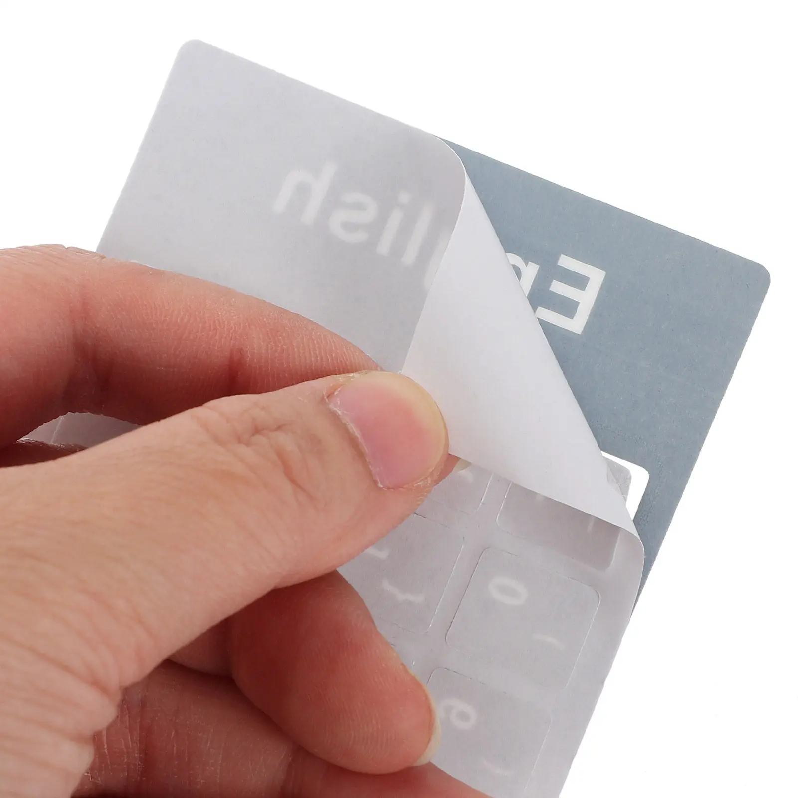

6 Sheets Keyboard Stickers Computer Laptop Replacement Letter Decals Quick Install Convert Keys Multilingual