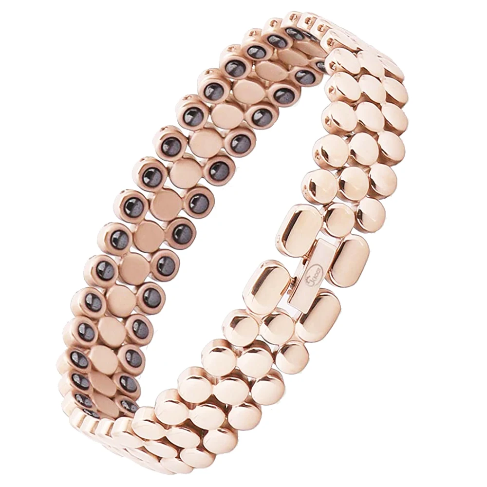 

Fashionable Lightweight and Beautiful Healthy Titanium Bracelet For Women