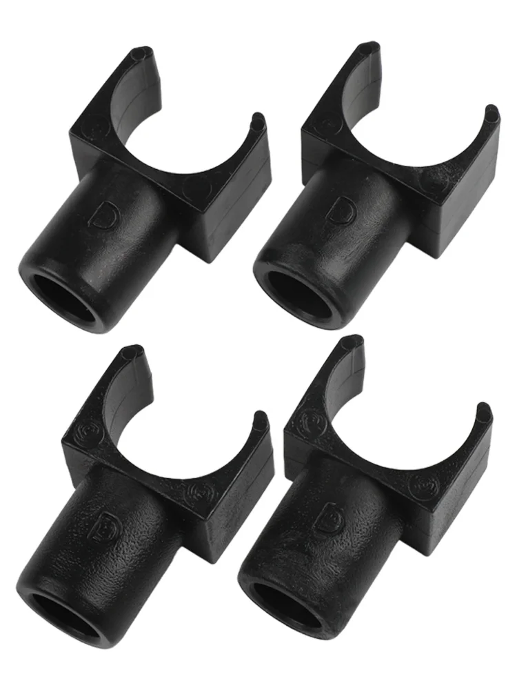 4Pcs Wheelchair Seat Rail Guide 44x22mm For Wheelchairs U-Shaped Guide Rails Slider Set For Installation Home Building Hardware