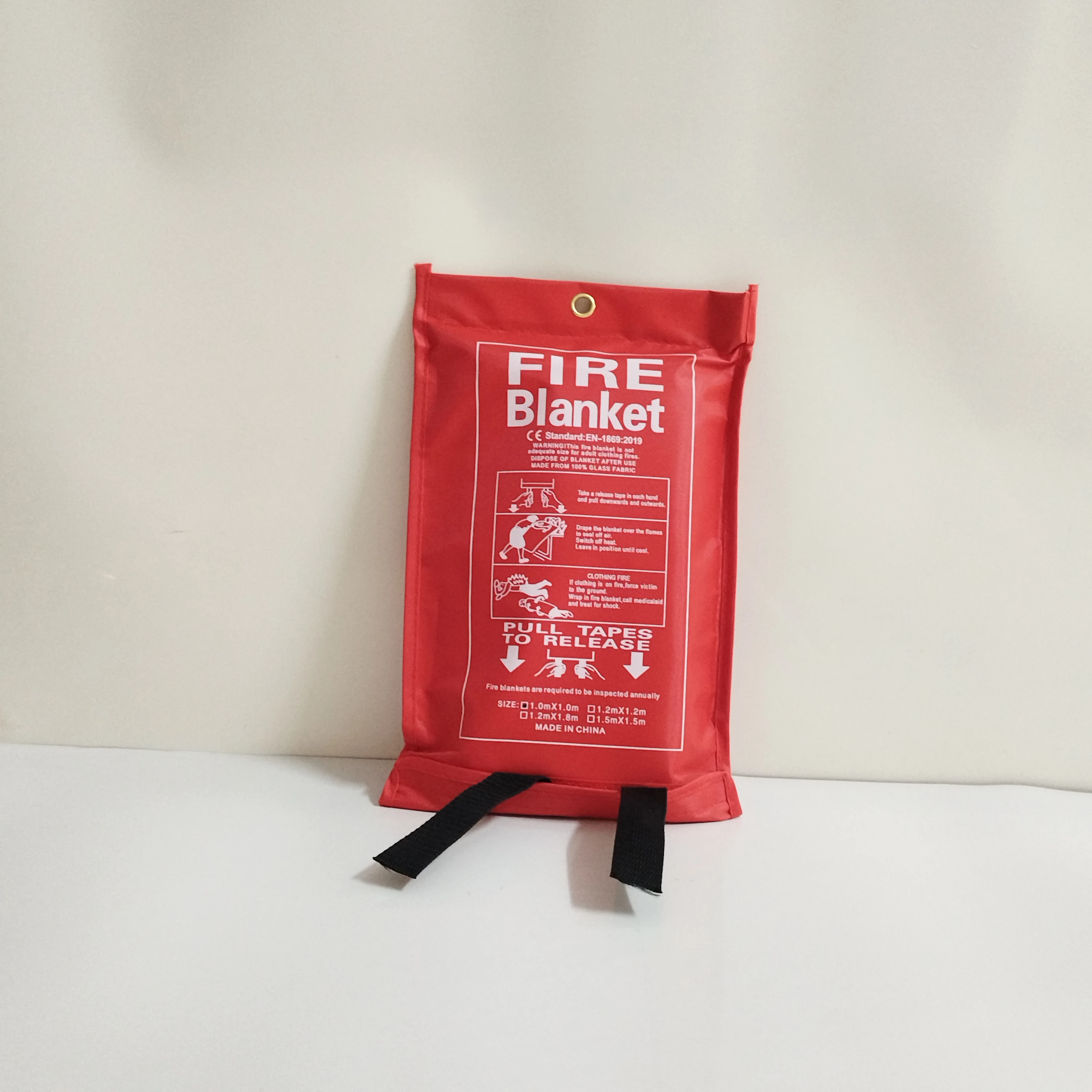 Coperta antincendio Proprietà dell'hotel Salvataggio di emergenza Panno in fibra di vetro Cucina domestica Fuga antincendio Coperta antincendio di autosalvataggio