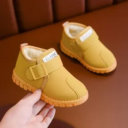 Children's Snow Boots Kids Winter Short Boots Warm Boys Shoes Children New Fashion Toddler Boots Girls Short Boot Cotton Shoes