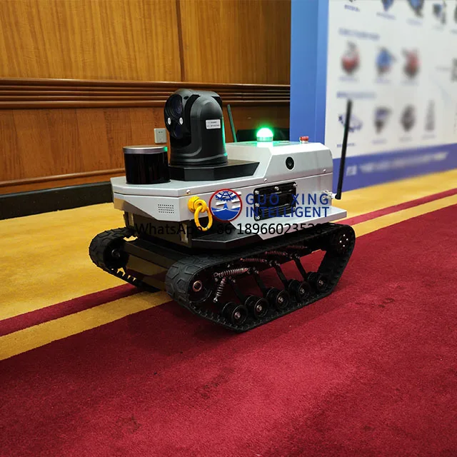 Electric motors remote control Safari-138T crawler UGV chassis small mobile rover tracked robot platform