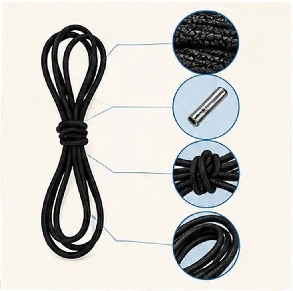 4Pcs Elastic Chair Strap Kit for Outdoor Recliner Patio Folding Lawn Camping Beach Chairs Replacement Strap Universal Fit Fade