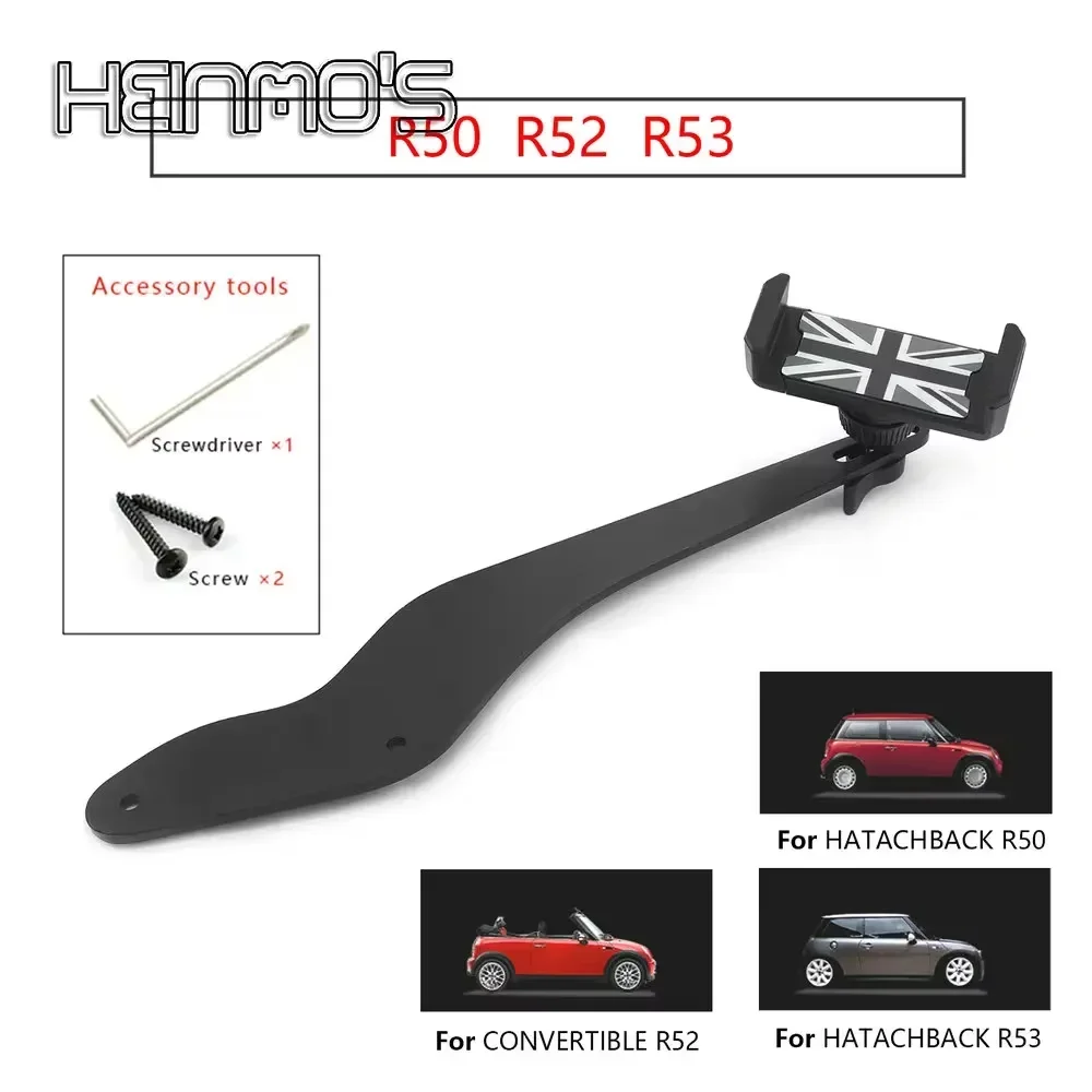 Für MINI Cooper R55 R56 R57 GPS Telefon Halter Auto Styling Innen Halterung Für MINI R50 R52 R53 R60 R61 Mobile Navigation halter